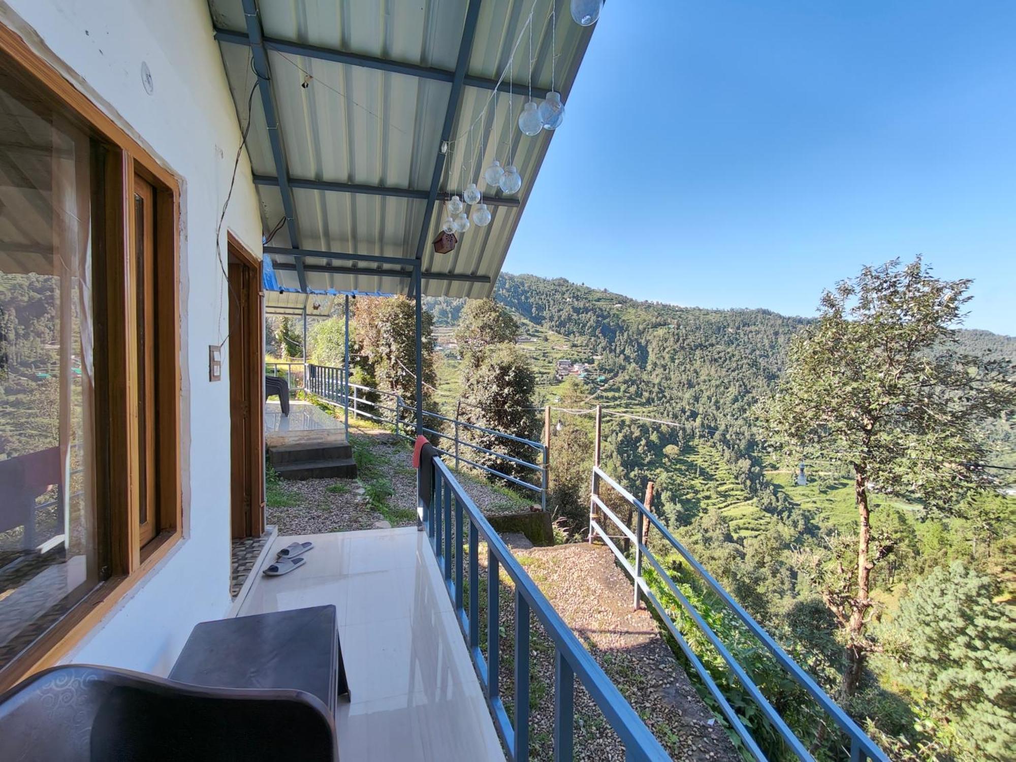 Himwanderer Camps & Cottages Pangot Nainital Exteriör bild