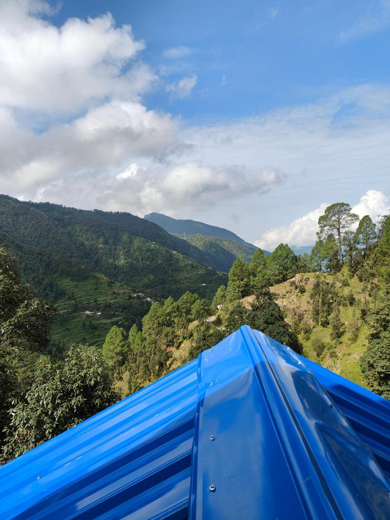 Himwanderer Camps & Cottages Pangot Nainital Exteriör bild