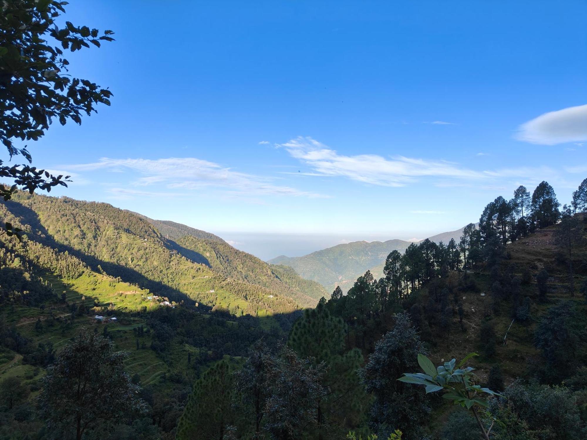 Himwanderer Camps & Cottages Pangot Nainital Exteriör bild
