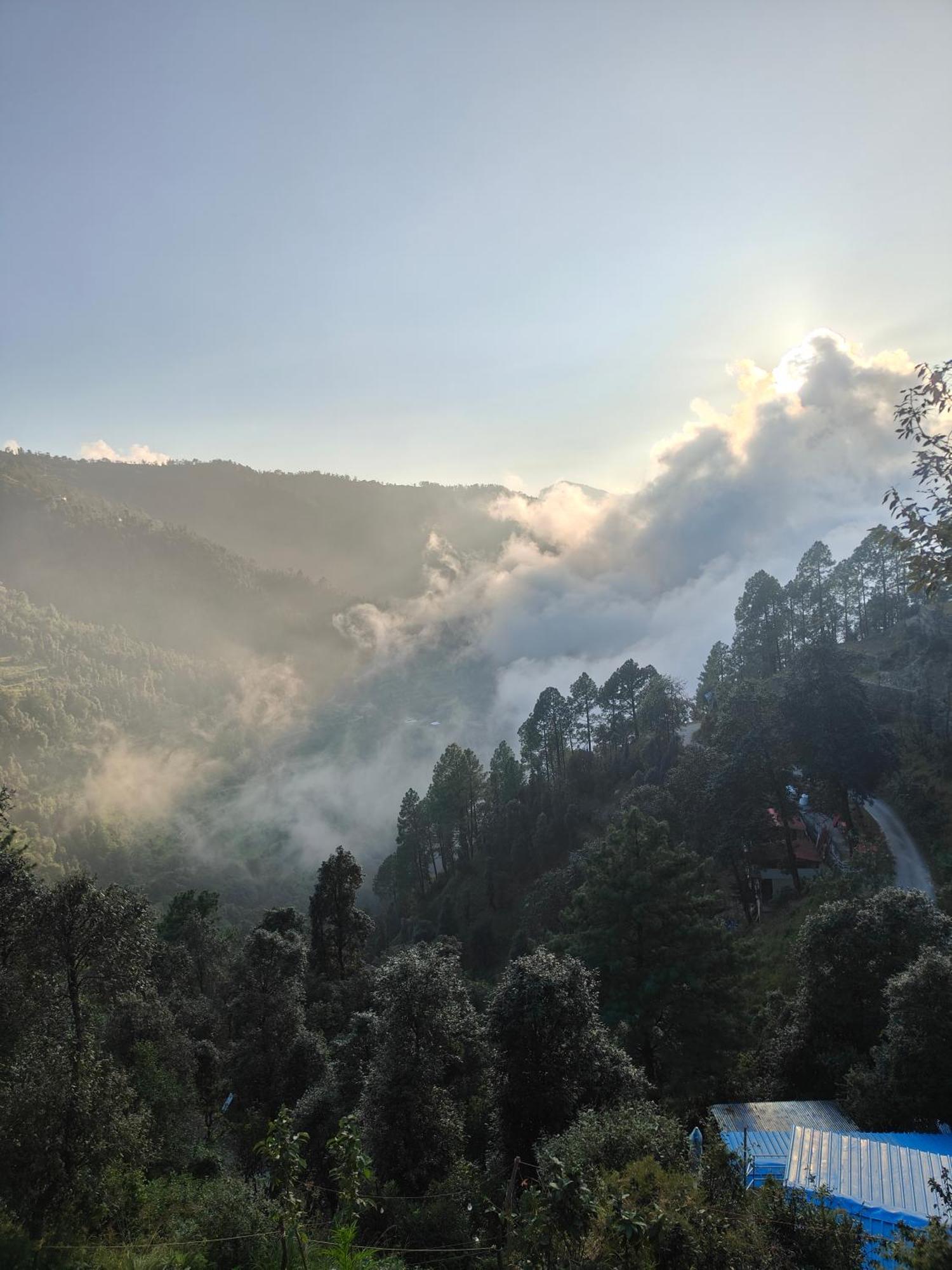 Himwanderer Camps & Cottages Pangot Nainital Exteriör bild