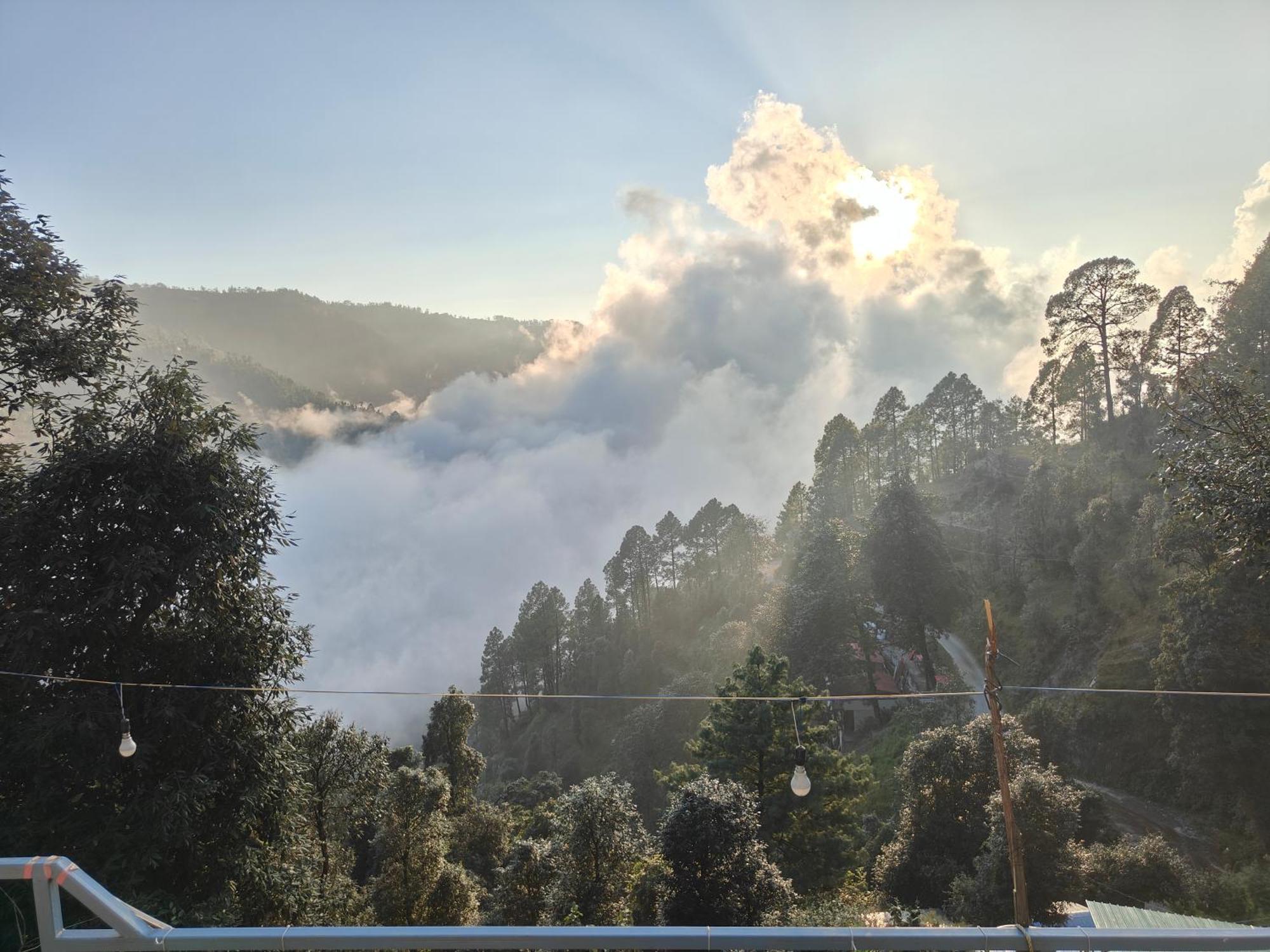 Himwanderer Camps & Cottages Pangot Nainital Exteriör bild