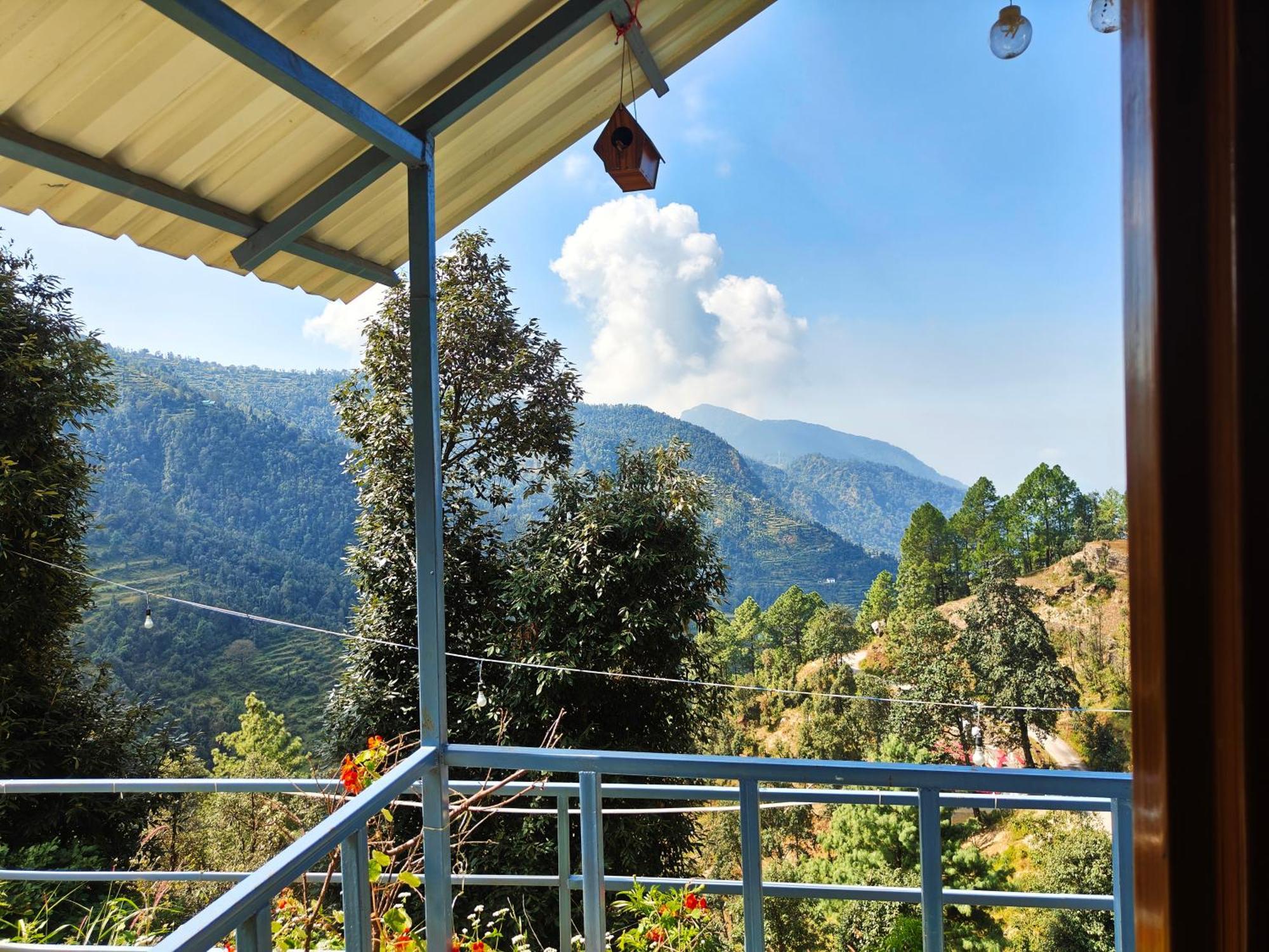 Himwanderer Camps & Cottages Pangot Nainital Exteriör bild